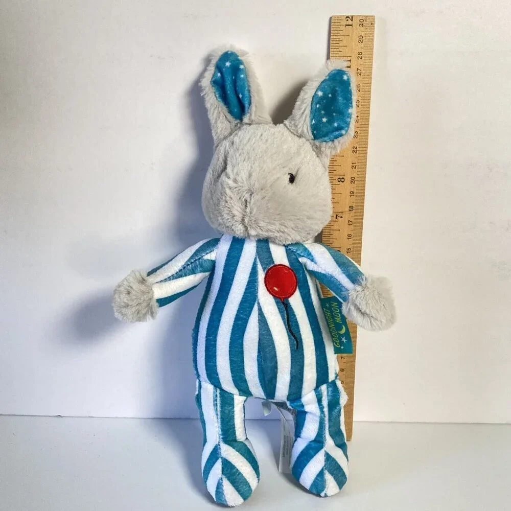 Goodnight Moon Plush Bunny Rabbit Stuffed Animal Pajamas w/ Red Balloon 12